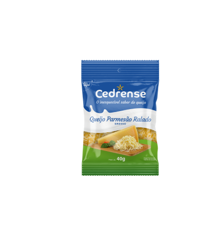 Queijo Parmesão Ralado Grosso - 40g