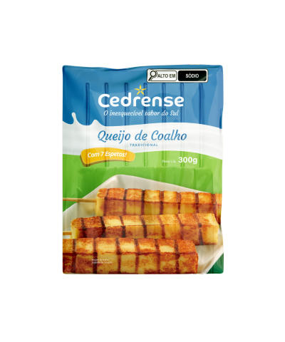 Queijo de Coalho Espeto - 300g